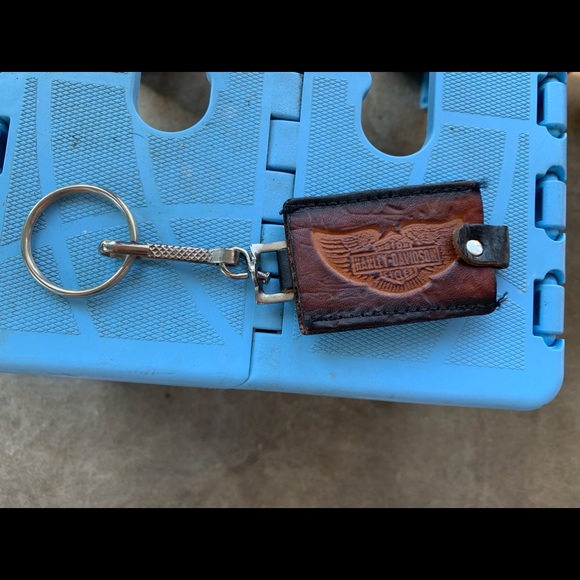 Harley-Davidson Other - Vintage Harley Davidson Leather key fob
